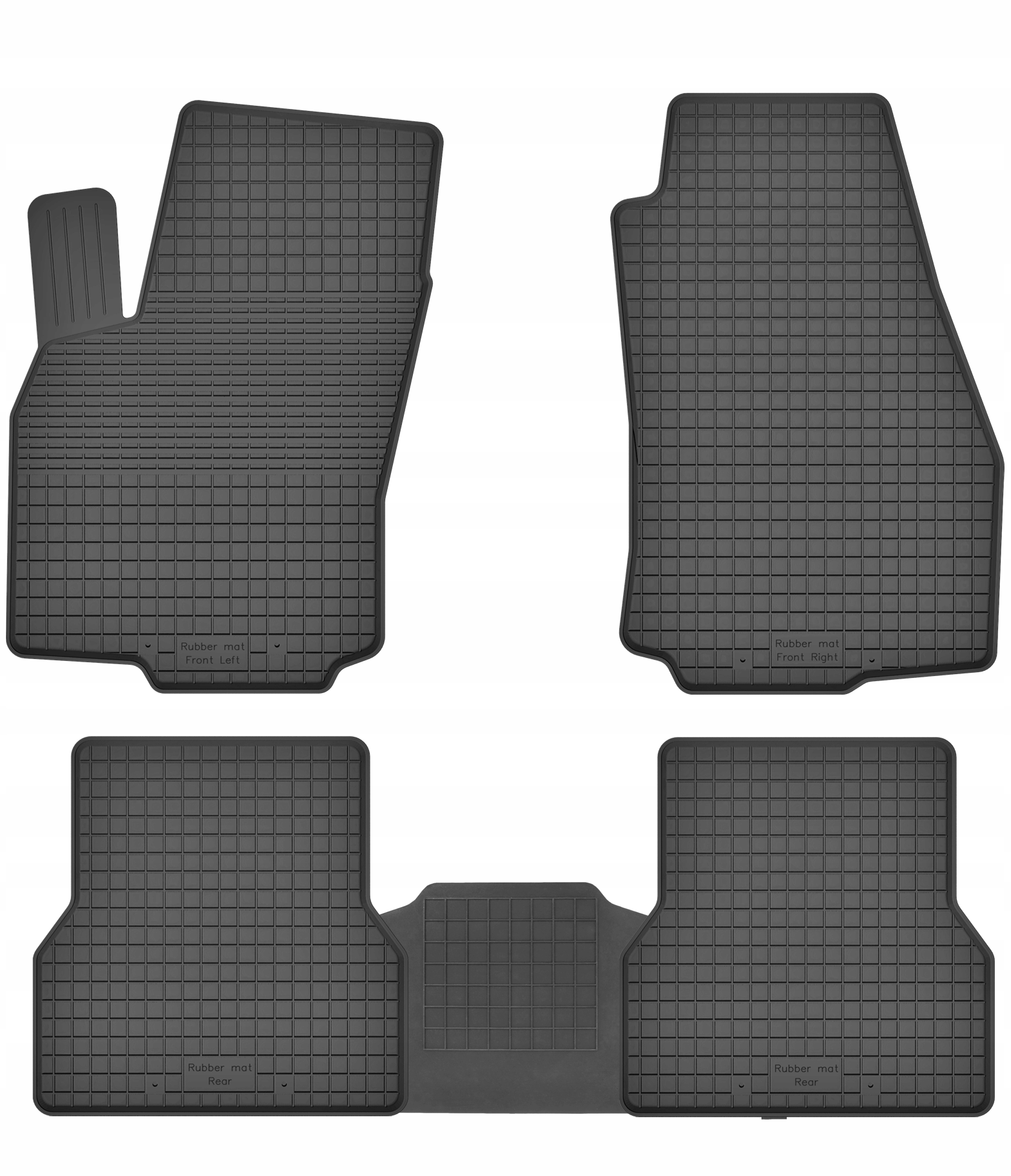 Gumové koberce pro Opel Combo D Tunel