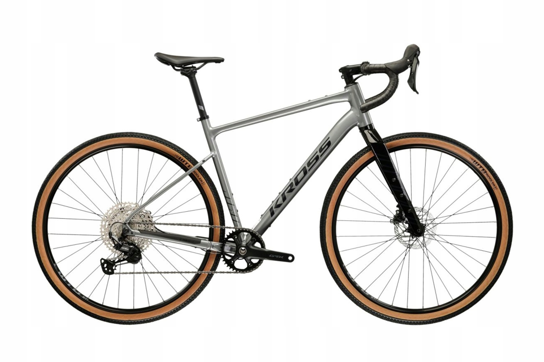 Rower gravel Kross Esker 5.0 U Grx Szary 28" XS/17"
