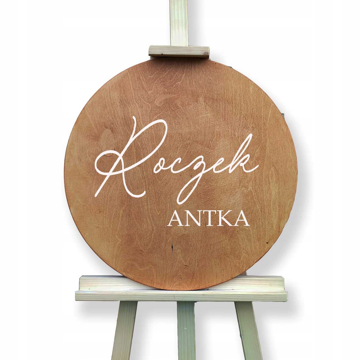 Tablica na roczek dziecka, koło 50 cm