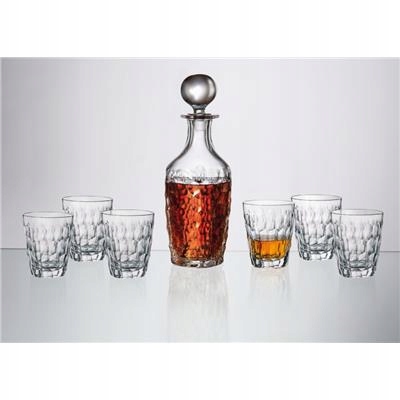 Bohemia Marble Sada Na Whisky 1+6