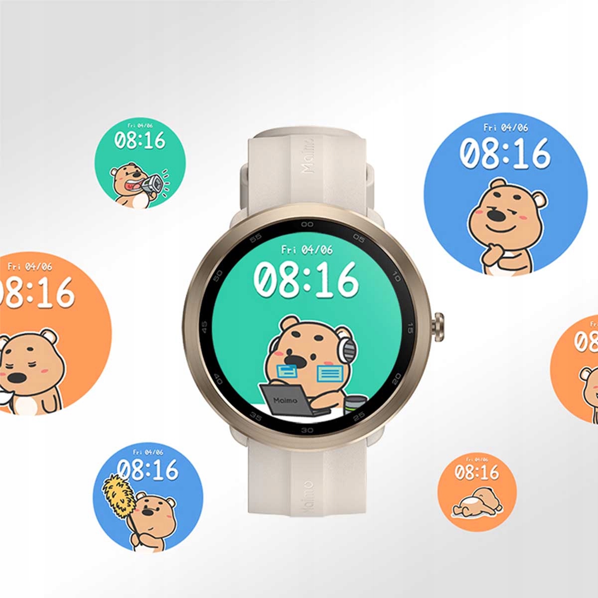LEKKI SMARTWATCH SPORTOWY 70mai Maimo Watch R 5ATM Model Watch R