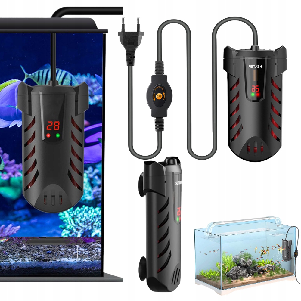 Akvarijní Ohřívač S Termostatem A Regulací