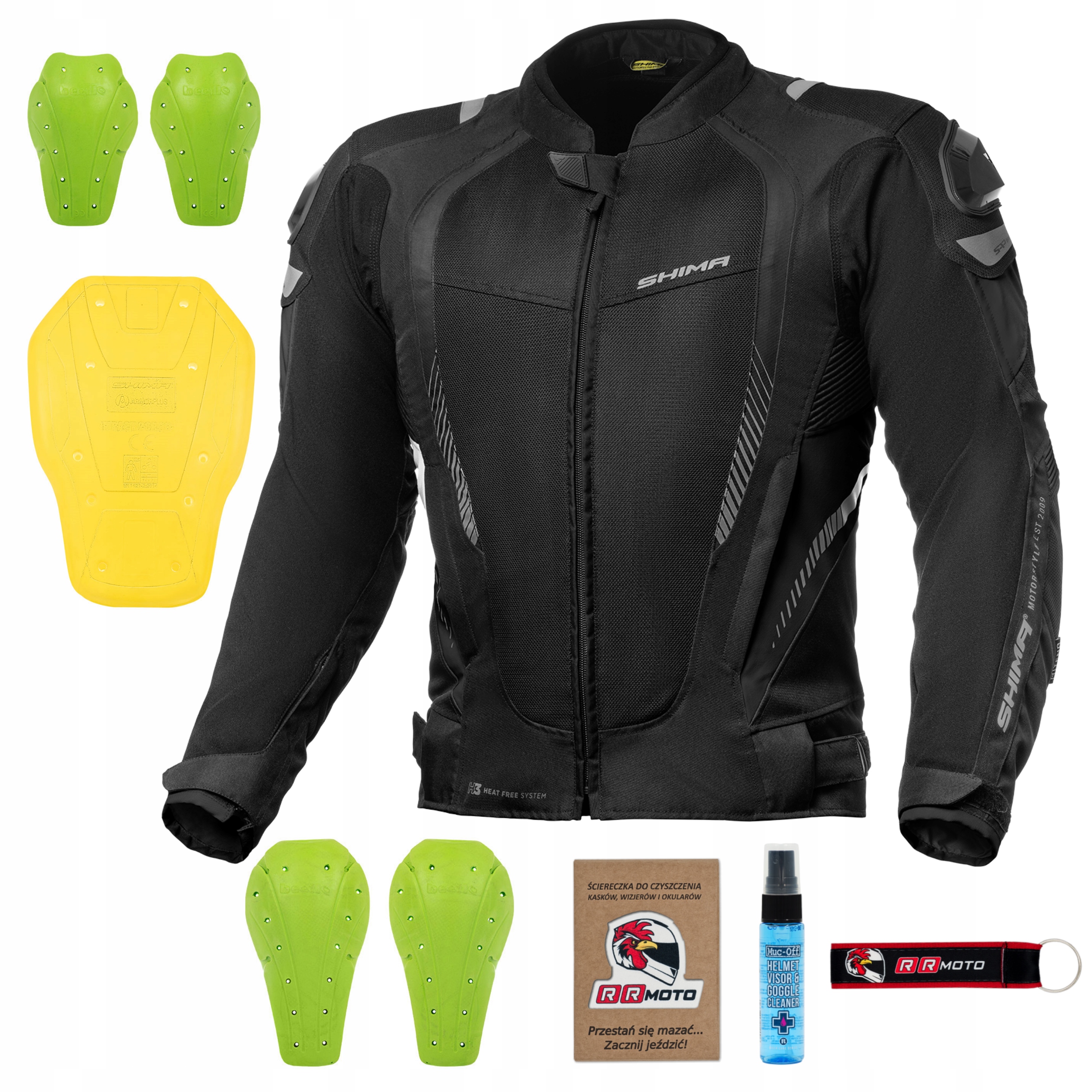 

Kurtka motocyklowa letnia Shima Mesh Pro Gratisy