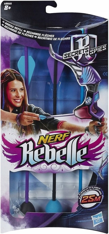 NERF REBELLE ZESTAW STRZAŁ STRZAŁY 3-PAK HASBRO Rodzaj pistolety
