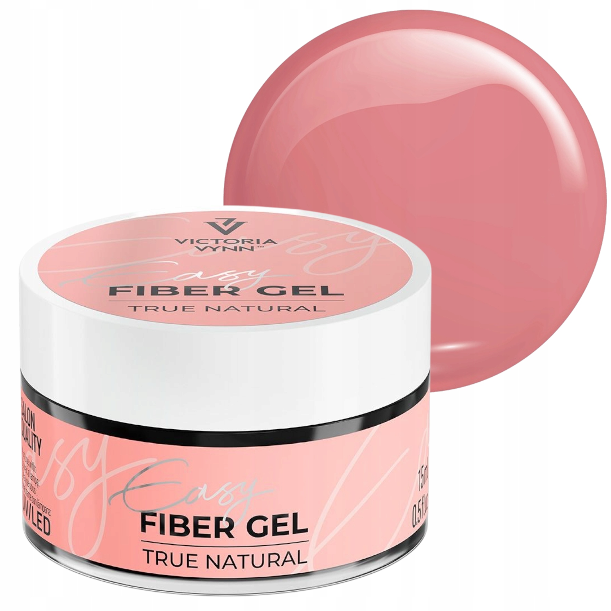 Victoria Vynn Stavební gel se skleněnými vlákny True Natural 50 ml