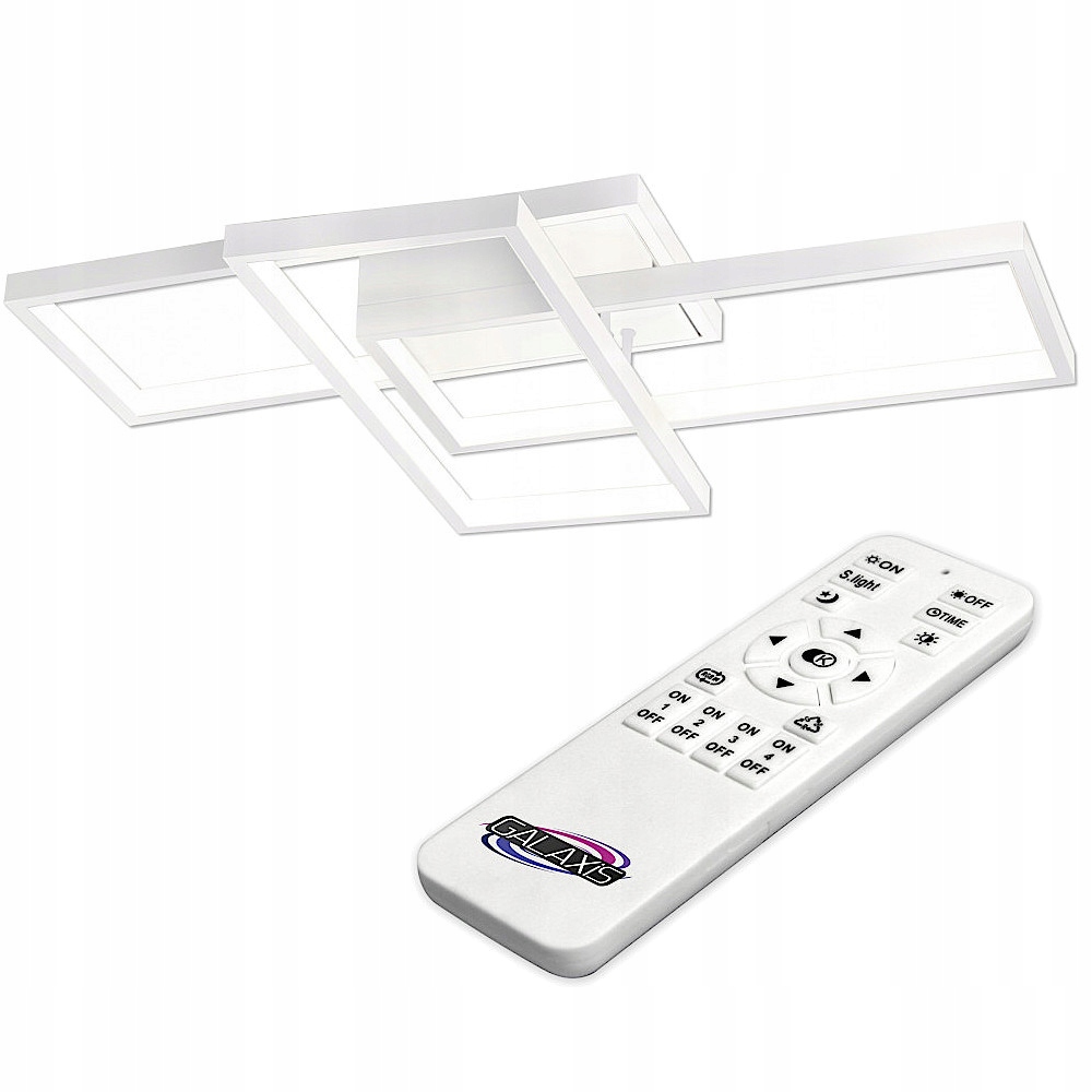 Stropní Svítidlo Led Lustr 580 x SMD2835 72W IP20 Dálkový Ovladač