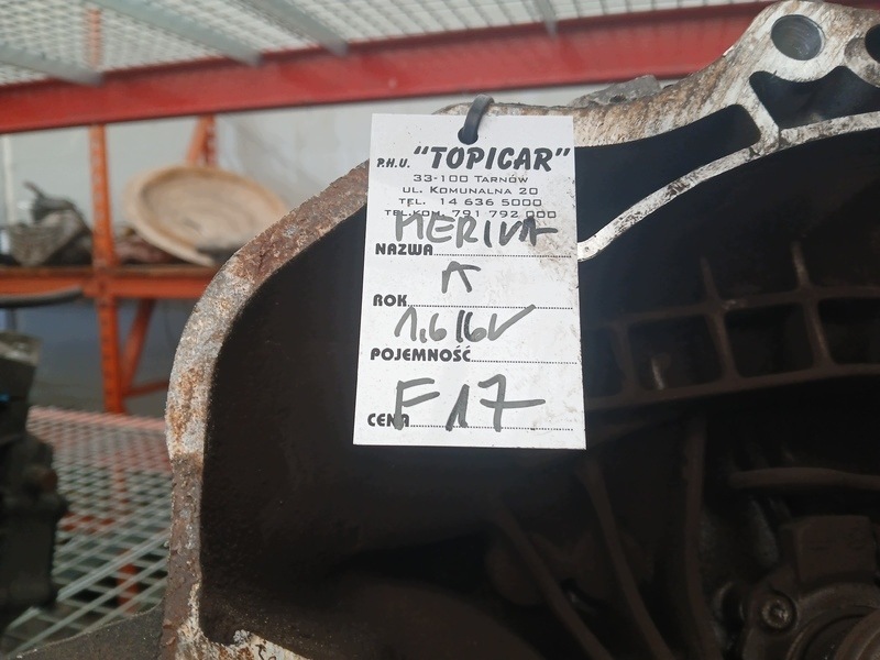 gearbox, OPEL CORSA D 1.3CDTI F17