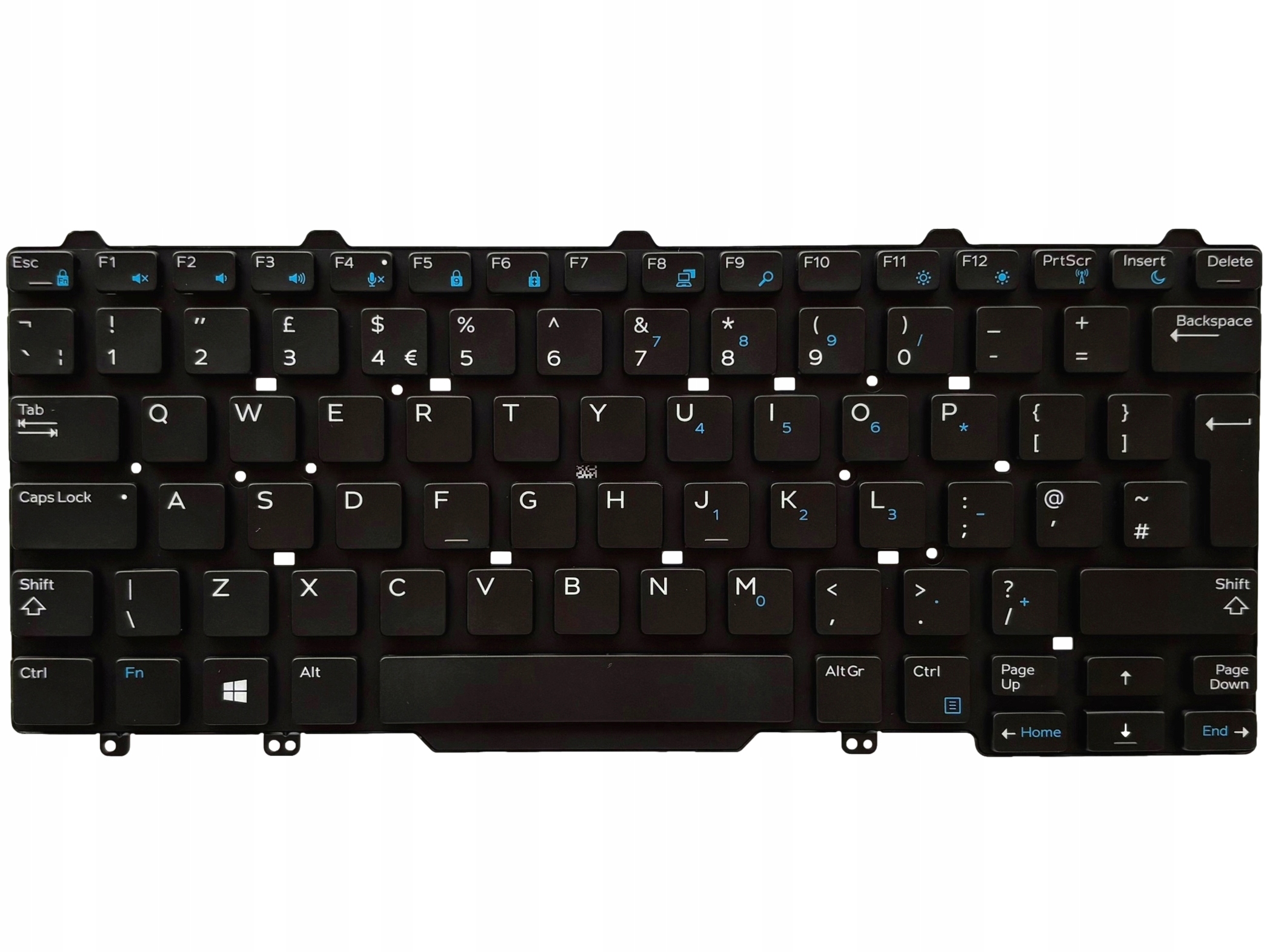 Klawiatura Dell 3340 E5450 E7450 5480 5490 E7470 7480 Oryginał Uk