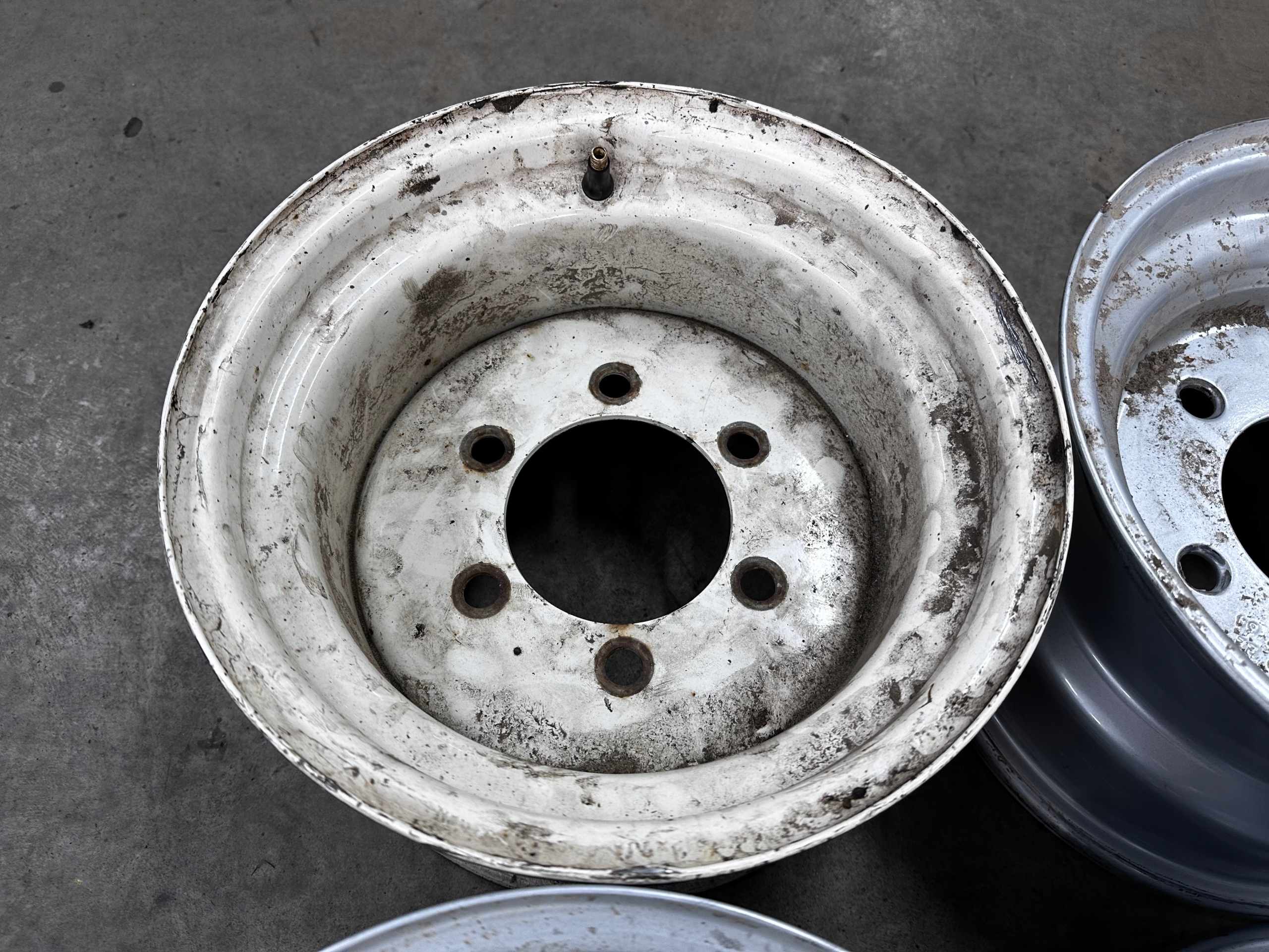 2 FELGI FELGA OBRĘCZ KOŁA DO PRZYCZEPY ROLNICZE PRONAR 7X12 7.00X12 6 DZIUR