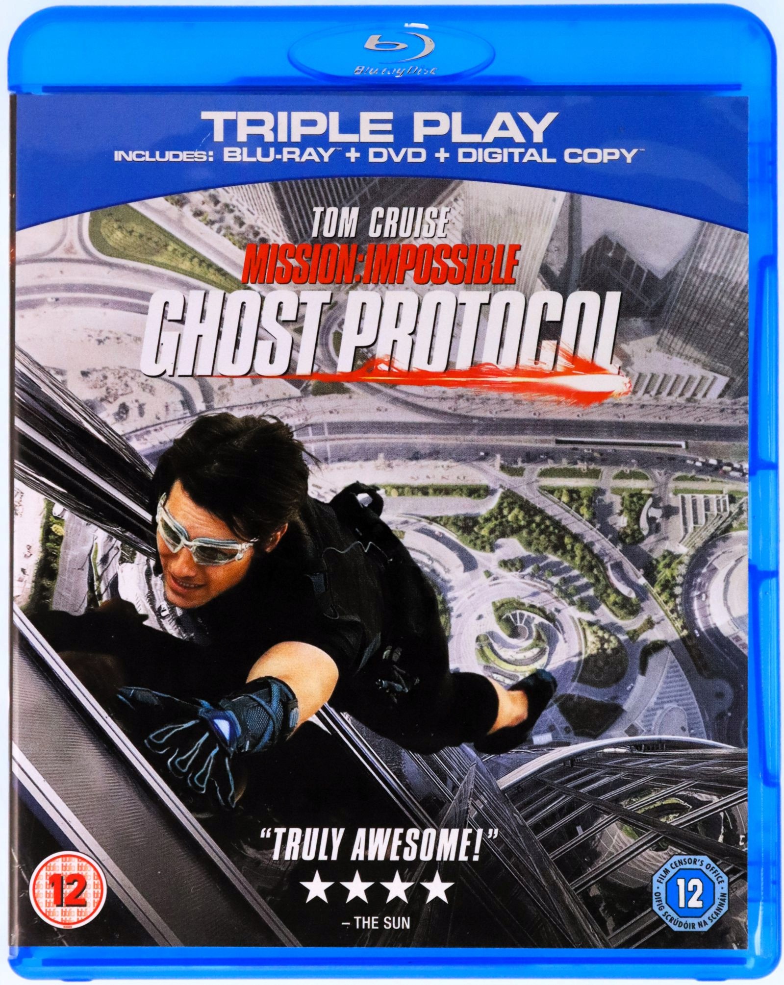 Mission Impossible: Ghost Protocol (blu-ray)+(dvd)