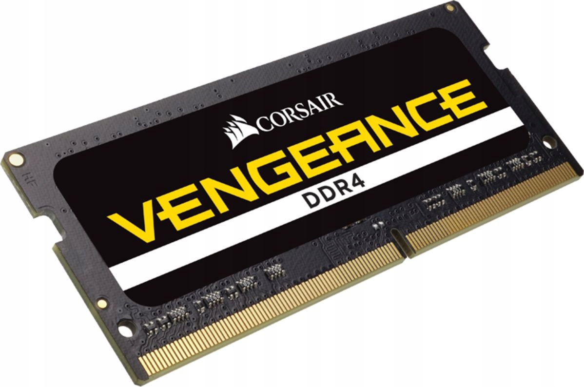 CORSAIR DDR4, 3200MHz 16GB 1x16GB SODIMM, Unbuffered, 22-22-22-53, Black — 3