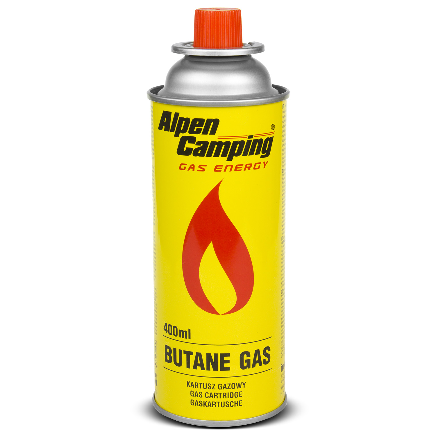 KARTUSZ GAZOWY NABÓJ 400ml DO PALNIKA KUCHENKI Model Butane Gas