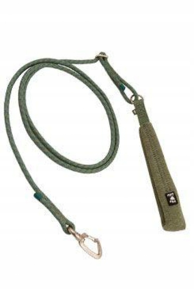 Levně Vodítko Hurtta Adjustable lanové zelené 120-180cm/11mm