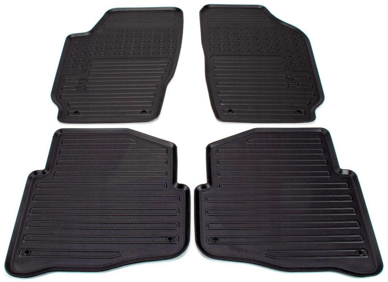 Коврики Skoda OE резиновые Dcc400001 4 el.