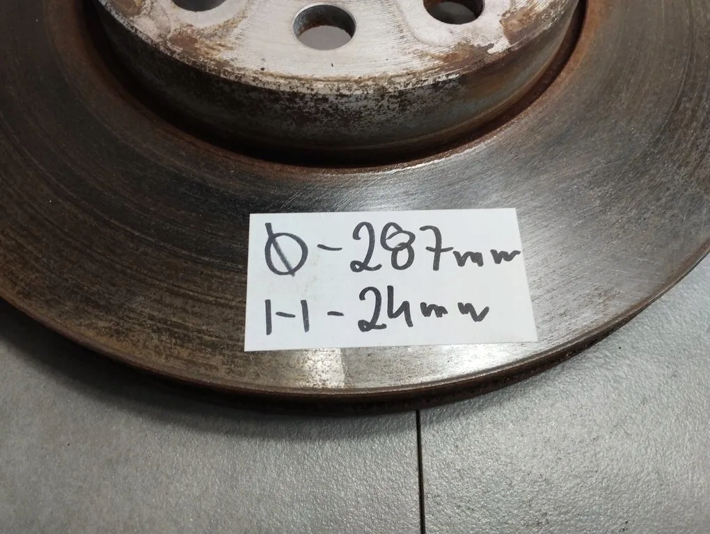Audi A3 8V TDI kotuče brzdové plotýnky předek