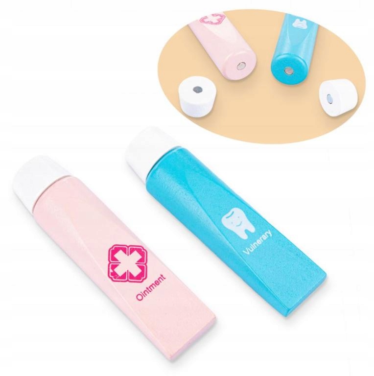 ZESTAW LEKARZA DLA DZIECI WALIZKA APTECZKA PIELĘGNIARKA MAŁY DOKTOR Certyfikaty, opinie, atesty CE EN 71