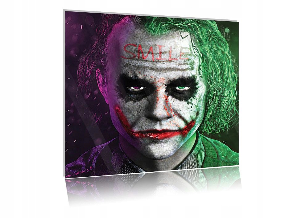 

Obraz szklany na szkle Joker 06 30x30