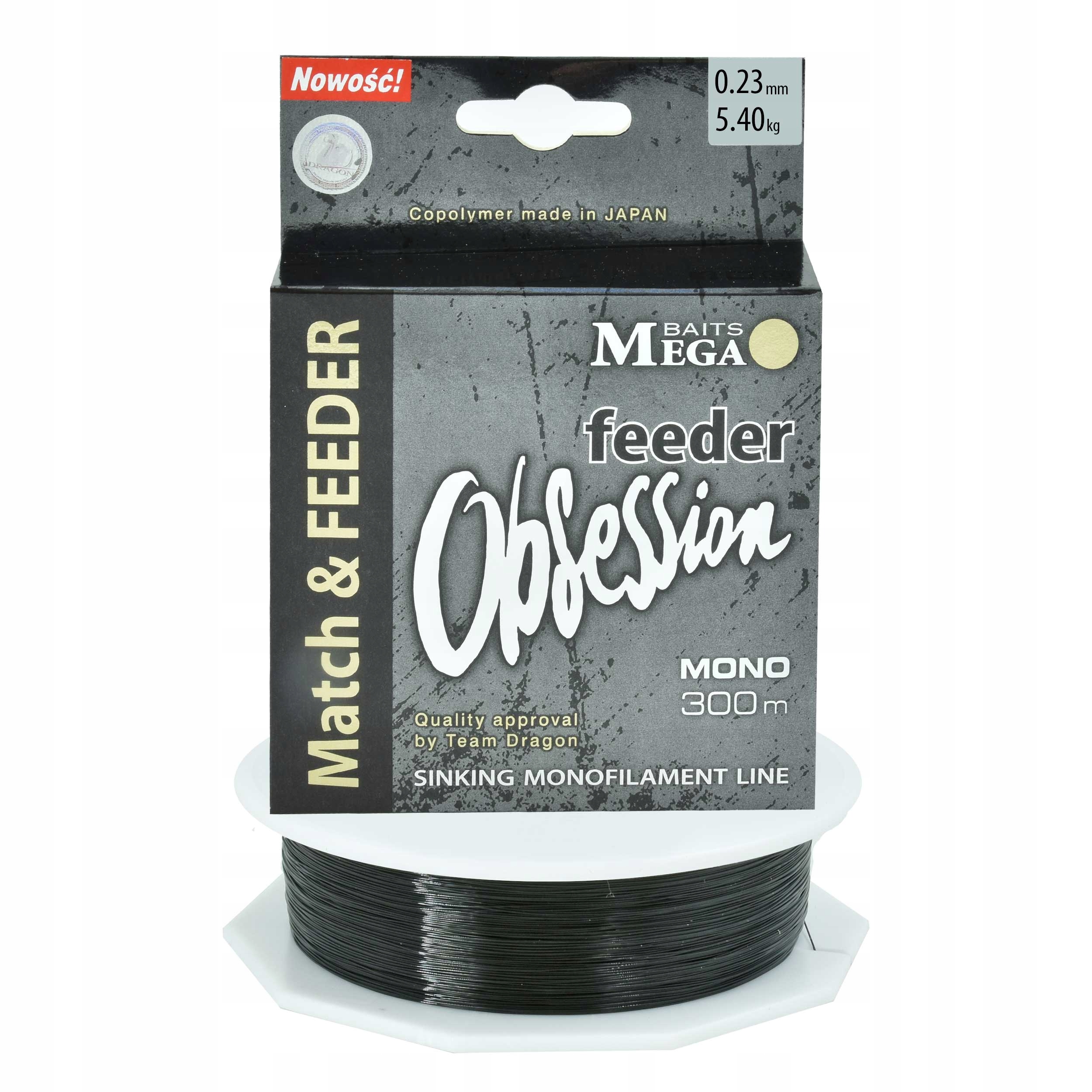 

Żyłka Baits Obsession Feeder 0.23mm 300m
