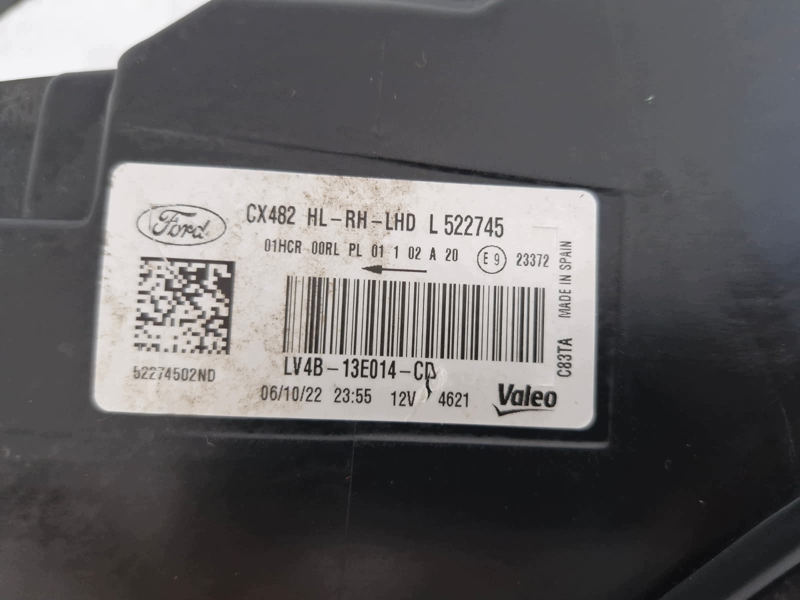 light right Ford Kuga MK3 FULL LED