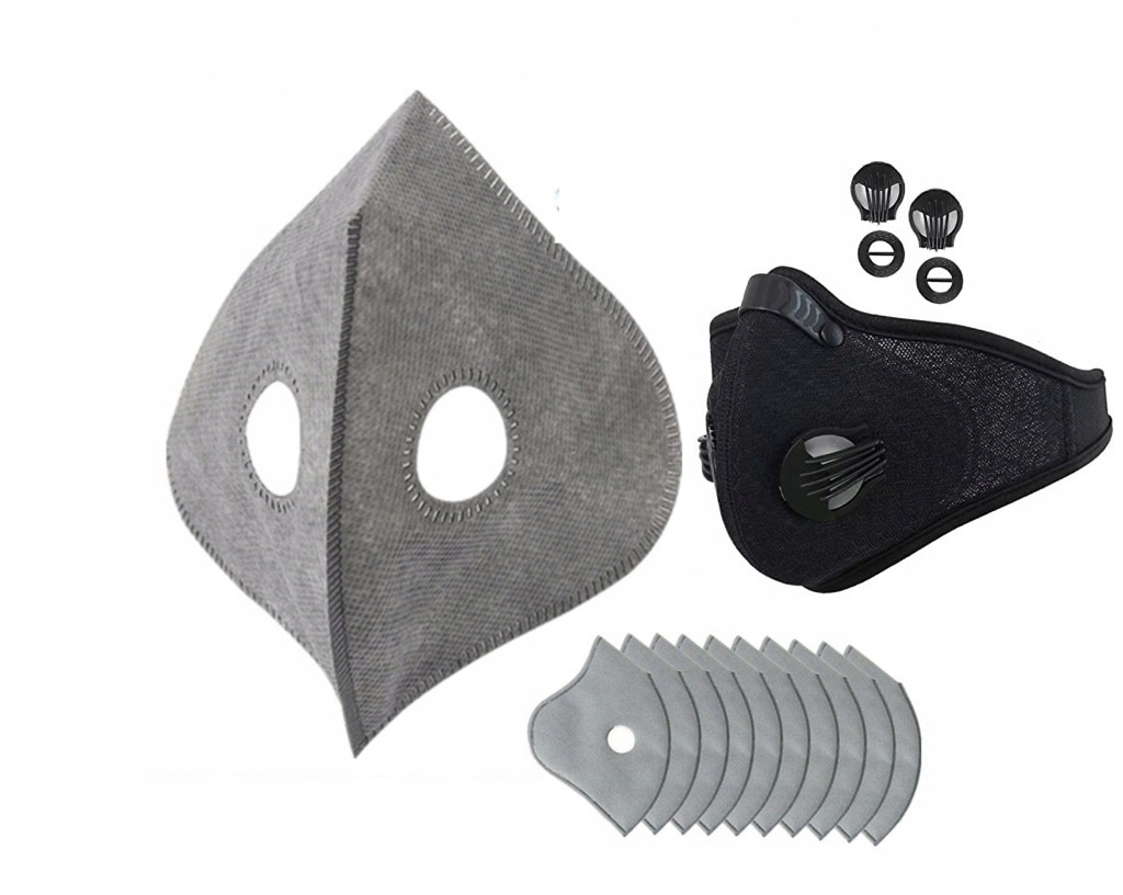 MASKA OCHRONNA ZEWNĘTRZNA ANTYSMOGOWA N99 HEPA Model anstysmogowa