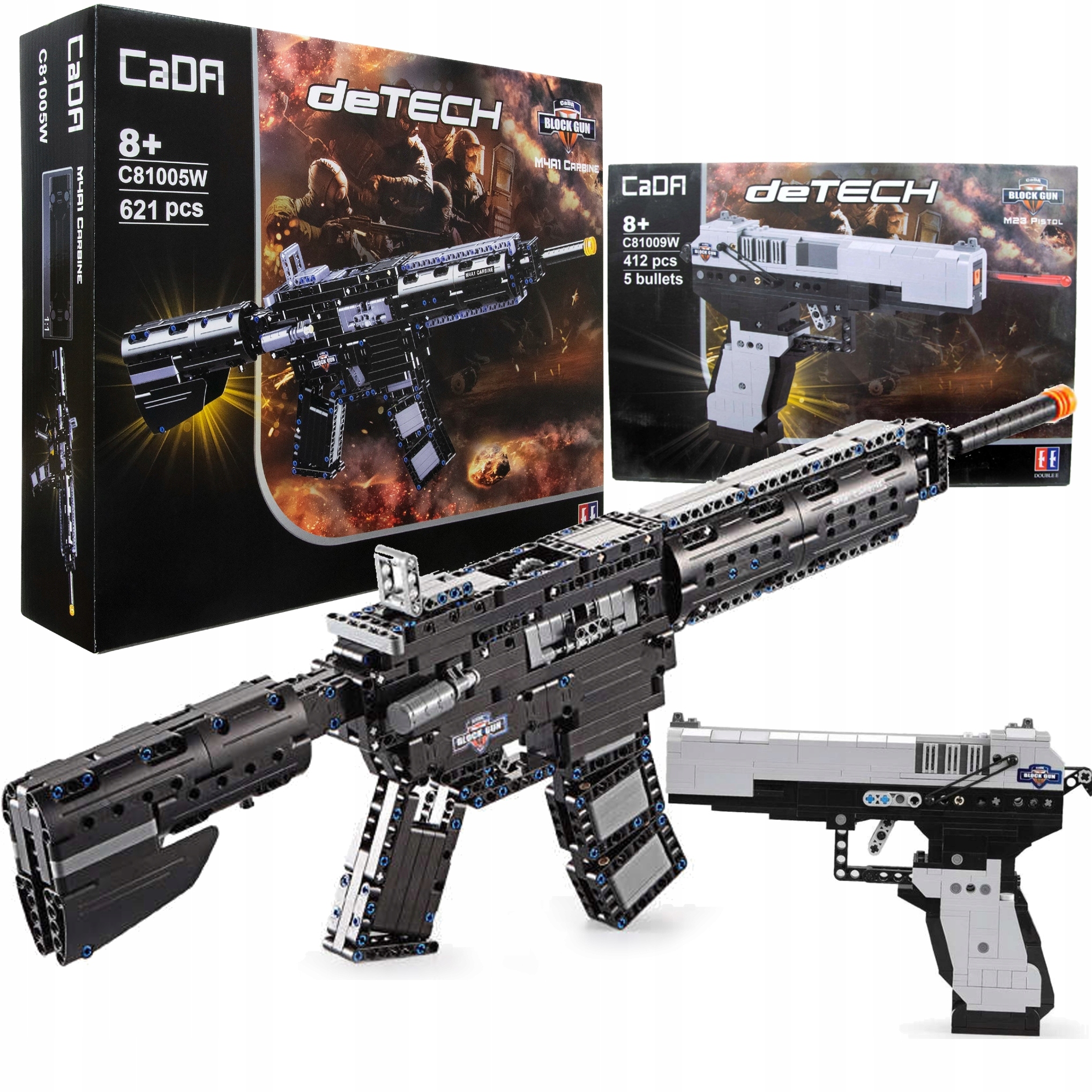 

Cada Klocki Konstrukcyjne Broń Karabin+pistolet