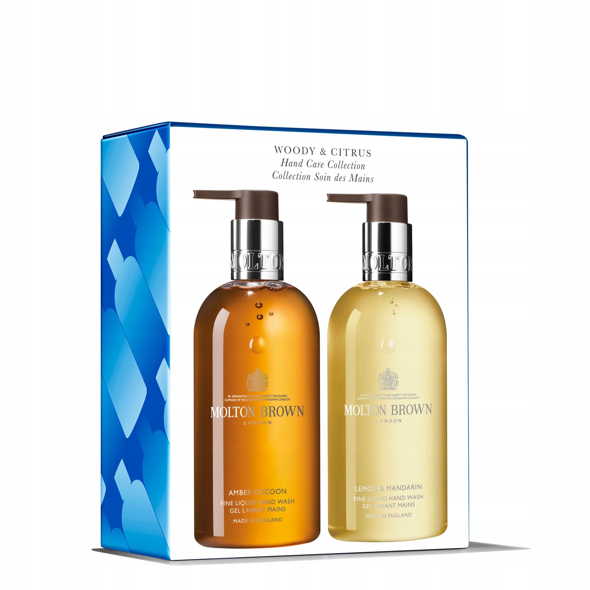 Molton Brown Woody Citrusová sada mýdel na ruce 2x300 ml Luxusní péče