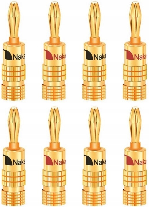 

Nakamichi Wtyk Bananowy Banan Gold Limited 8szt