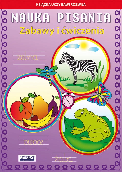 NAUKA PISANIA ZABAWY I ĆWICZENIA ZEBRA