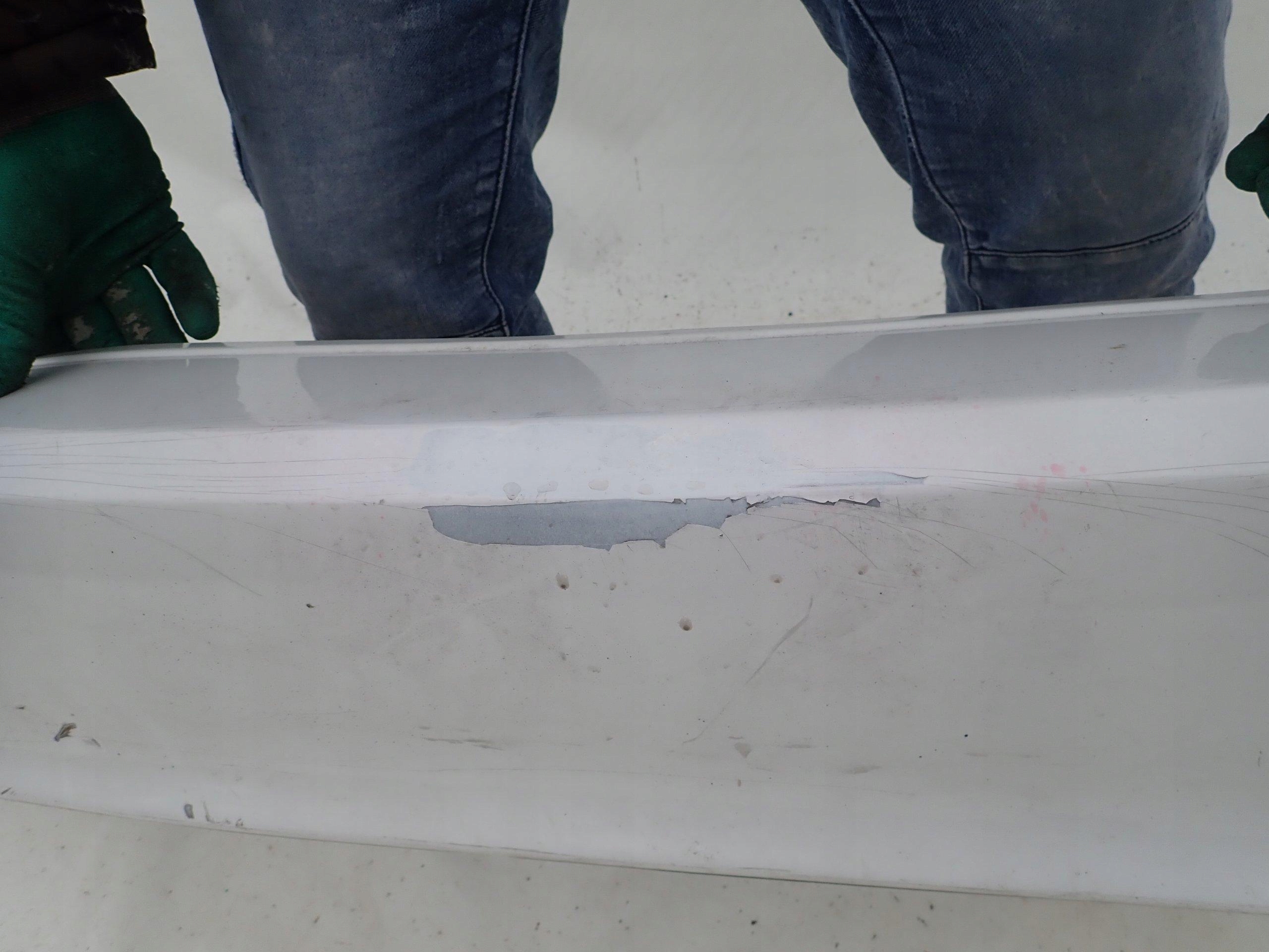MERCEDES R-class 05-09 bumper rear part rear PDC towing