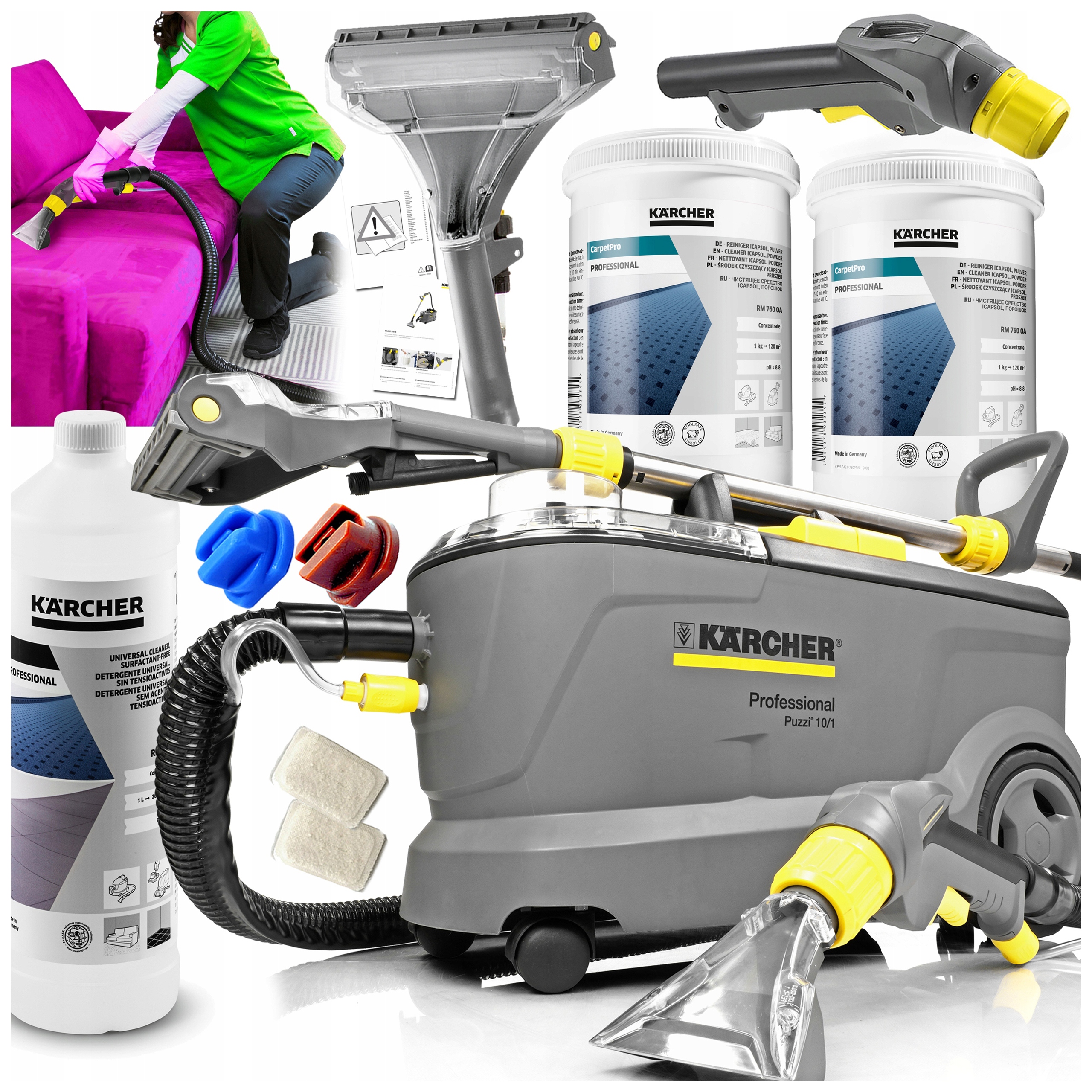 

Karcher Puzzi 10/1 Odkurzacz Pioracy Profesjonalny