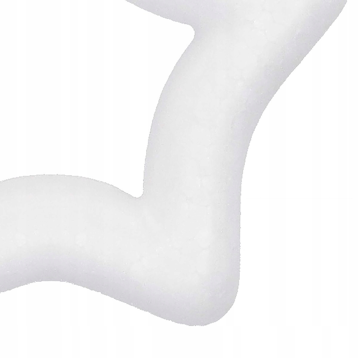 GWIAZDA STYROPIANOWA GWIAZDKA ŚWIĄTECZNA 10cm x10 Materiał styropian