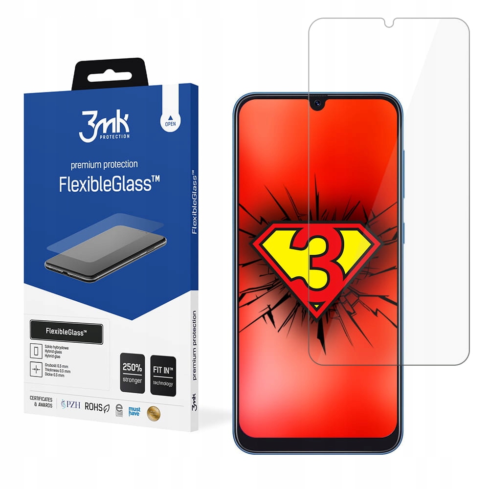 

Szkło hybrydowe na ekran do Samsung Galaxy A10 3mk