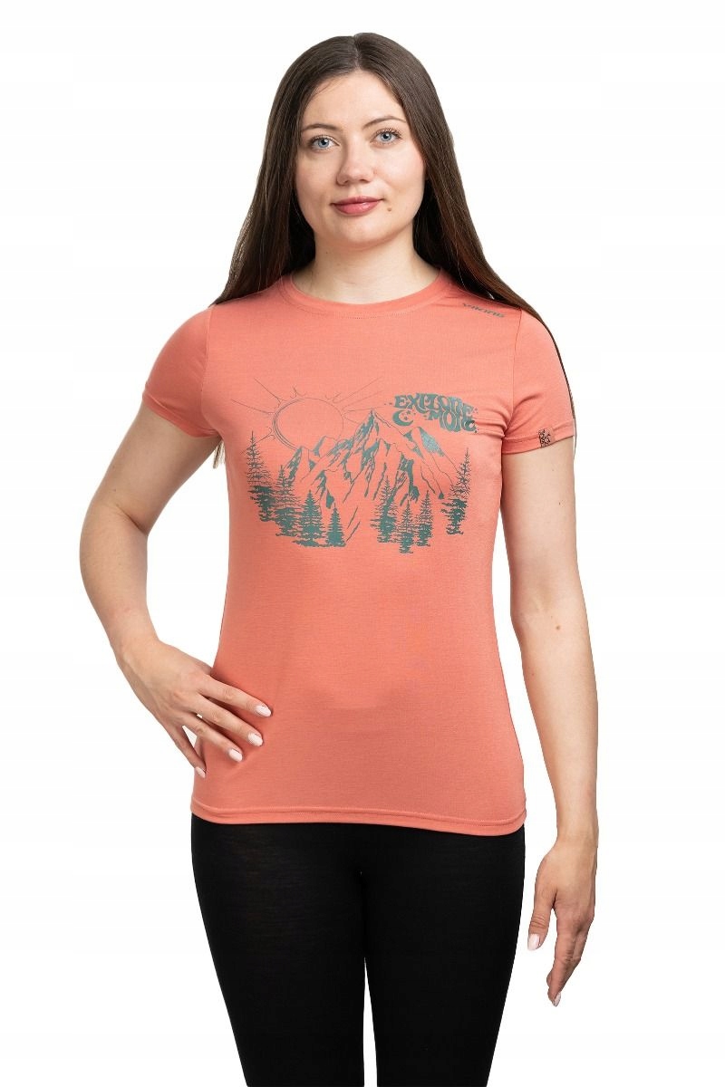 Tričko trekové tričko Viking Hopi Women Light Pink