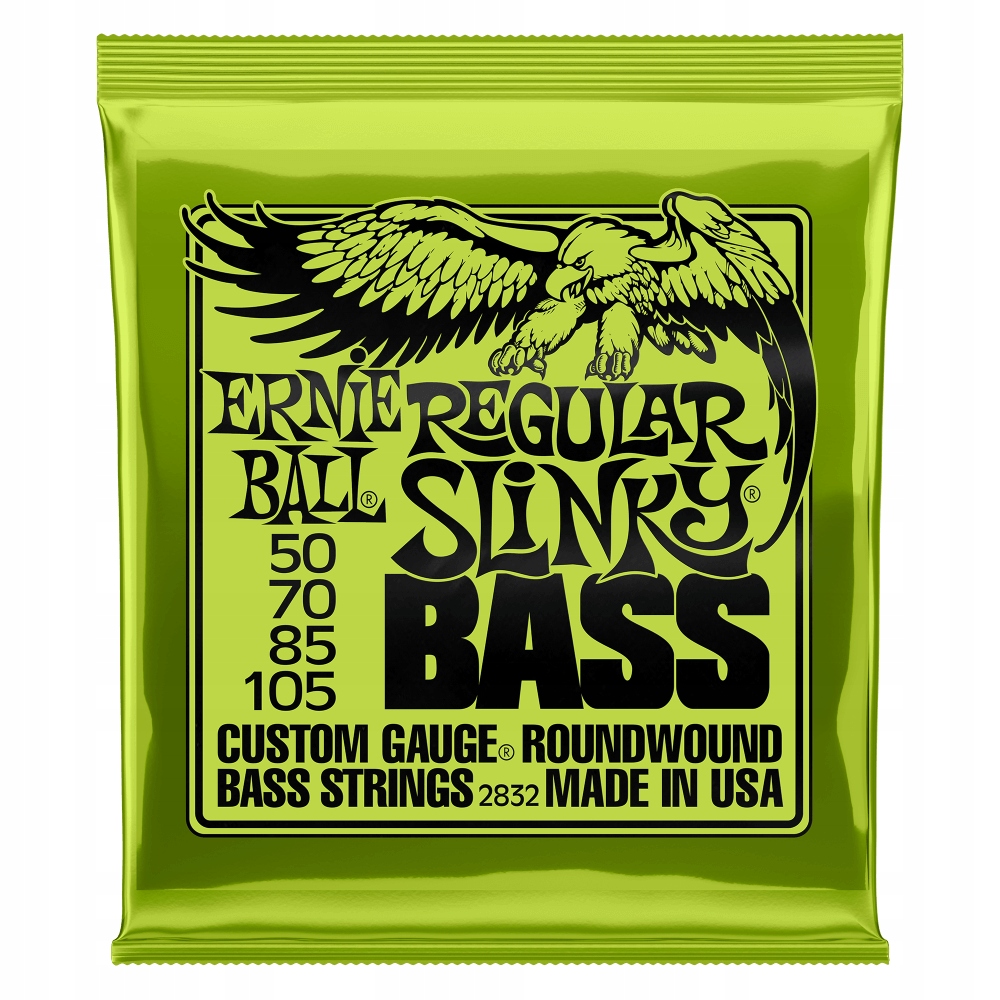 Struny Ernie Ball 2832 50-105 Do Basu +5 Kostek