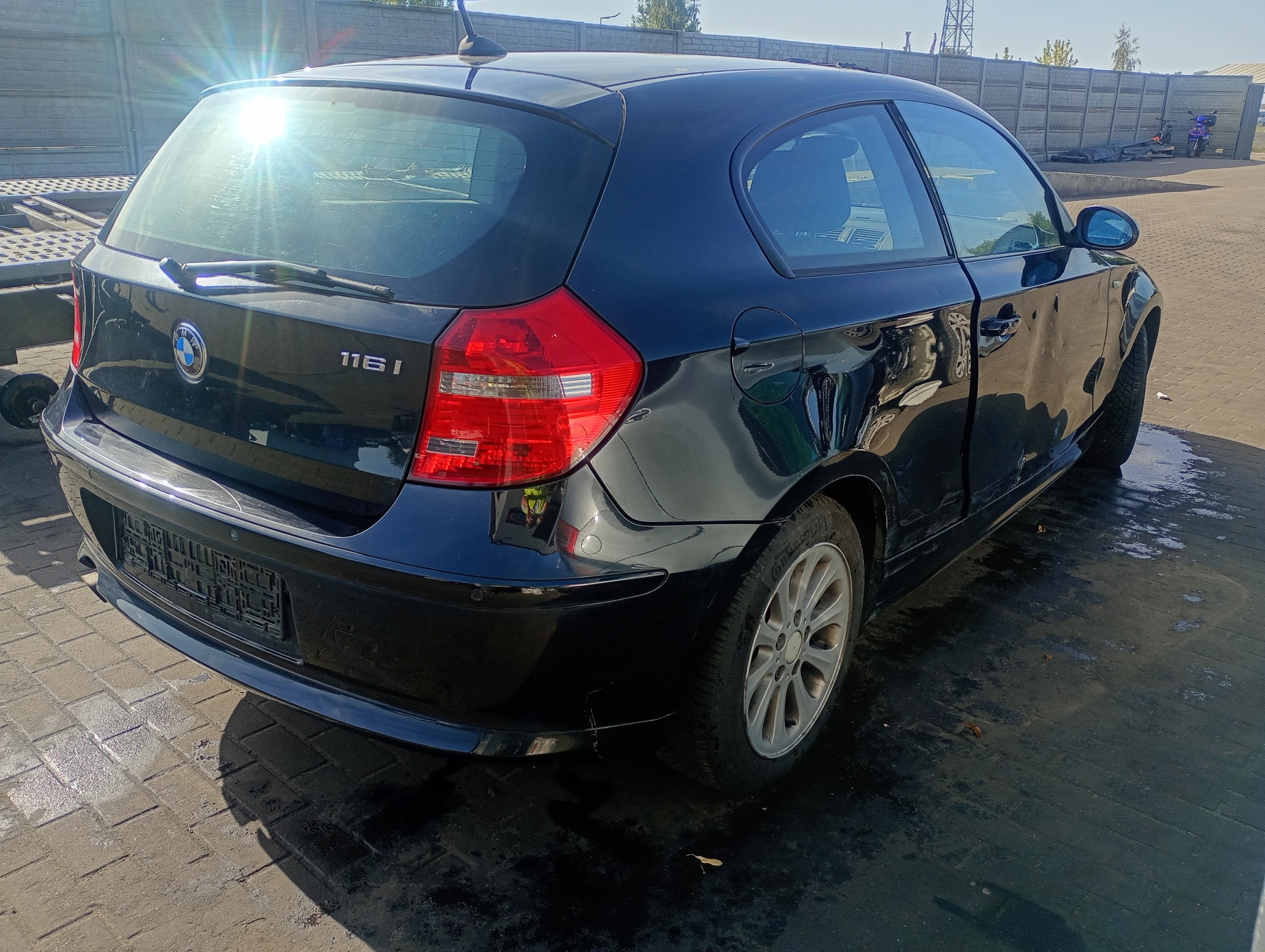 light right rear rear part BMW 1 and E81 07-11