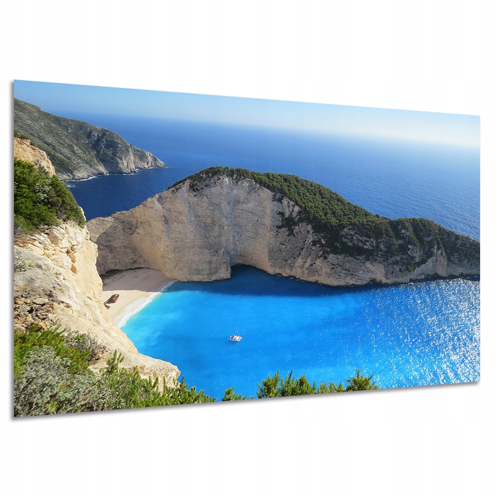 

Obraz Widok 52 120x80cm Grecja Zakynthos wrak