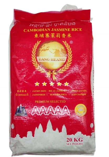 Levně Jasmínová rýže Eang Heang 20 kg