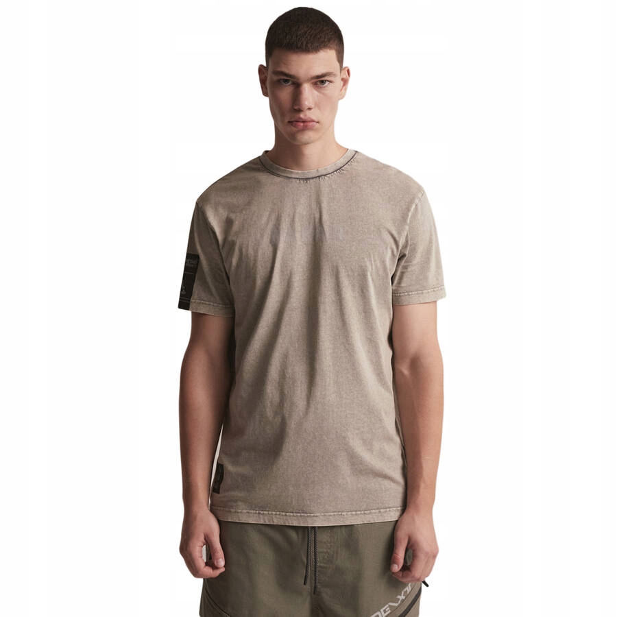 Tričko T-Shirt Diverse DAKAR - DKR WASH 01 sivá