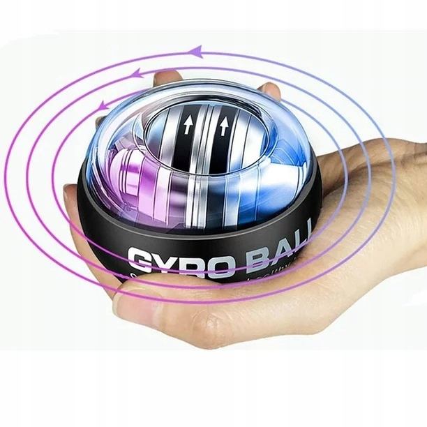 Kula żyroskopowa Gyro Ball Led wielokolorowa