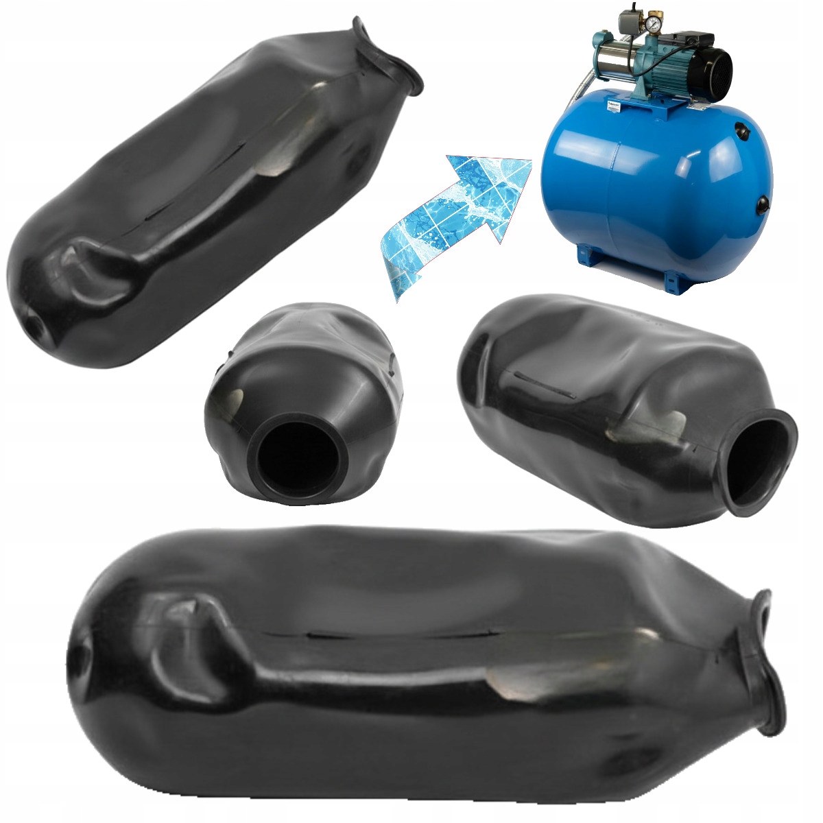 Membrána guma pro hydroforovou nádrž Aquasystem Mhi 1300 Inox 100L