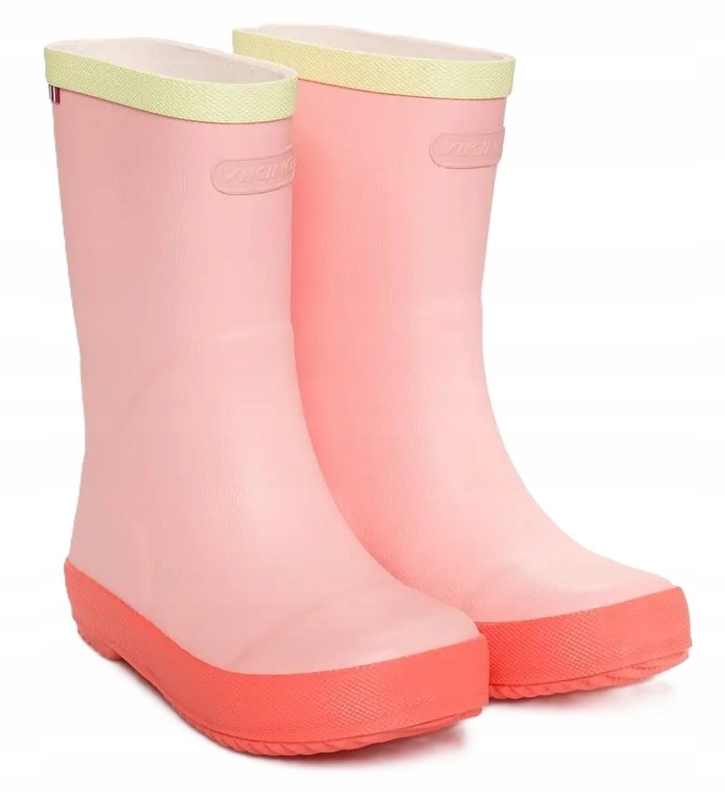 Kalosze Dziecięce Gumowce Viking Splash Light Pink R.24