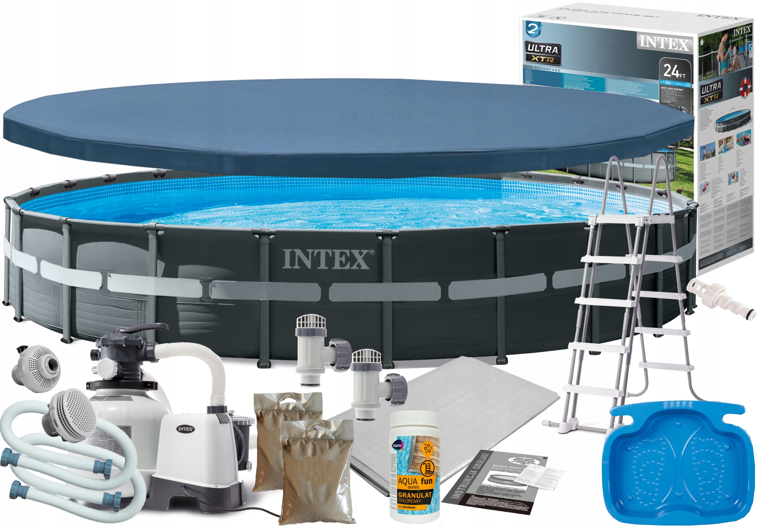 

Basen Ogrodowy Stelażowy 26340 Intex 12w1 732x132