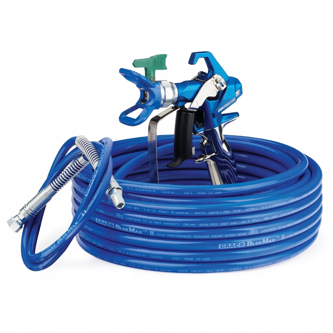 Stanowisko Malarskie Graco Contractor Pc Pistolet Wąż 15 mb Dysza 17Y051