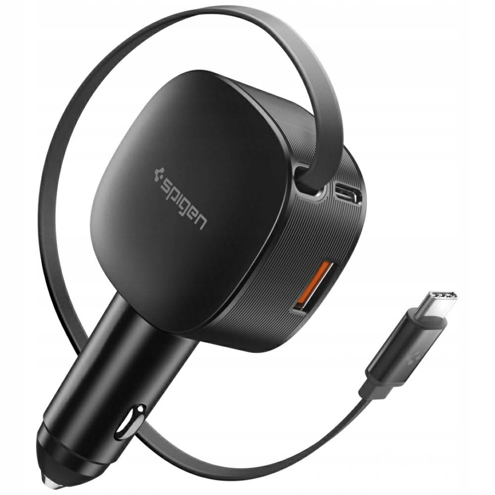 Ładowarka samochodowa Spigen Essential 60W Usb-c/usb-a kabel Usb-c