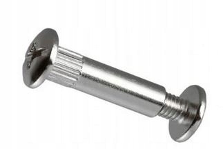 ZŁĄCZE MEBLOWE ŚRUBOWE METALOWE KOLORY PŁYT MEBLI