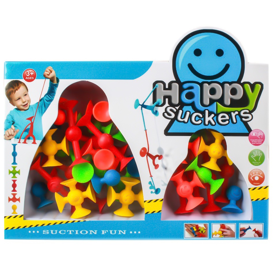 

Przyssawki Klocki Konstrukcje Pop Clik Edu 29 el