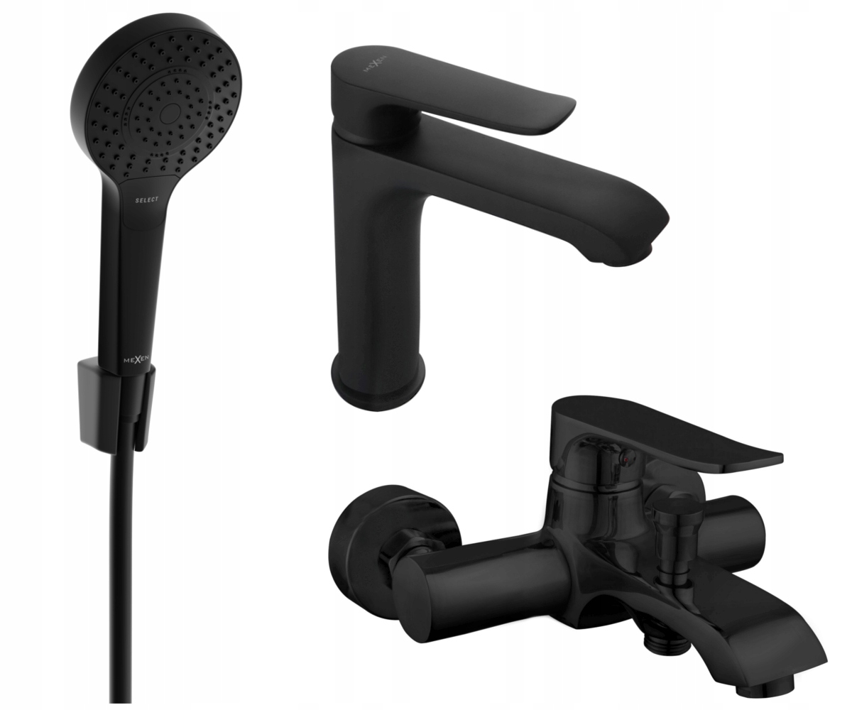 

Mexen Pecos R05 Zestaw Wannowy Bateria Czarny
