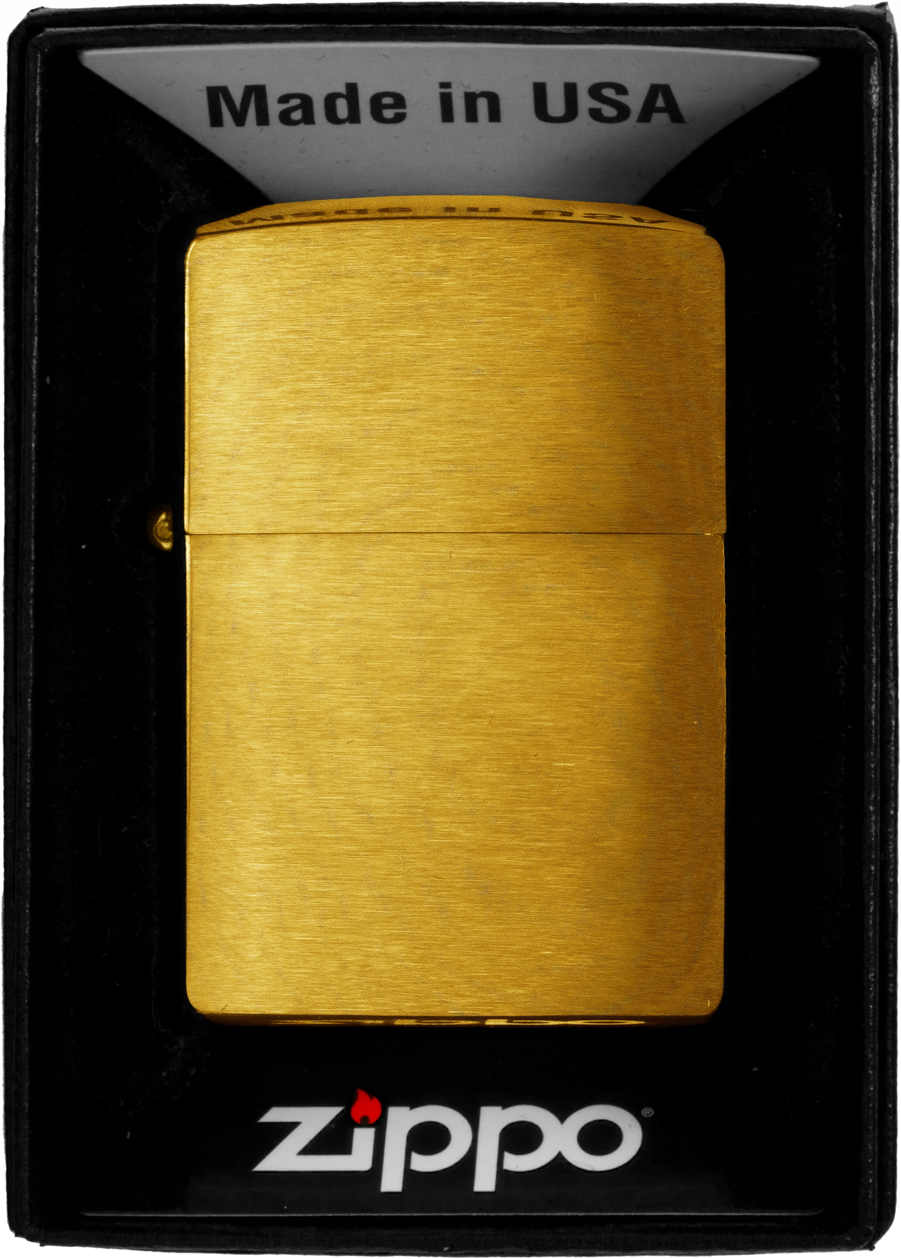 

Zapalniczka Zippo Brass Brushed 7802