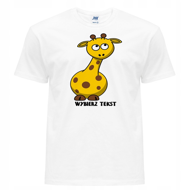 

Koszulka Męska T-shirt Zwierzęta Żyrafa Żyrafy S