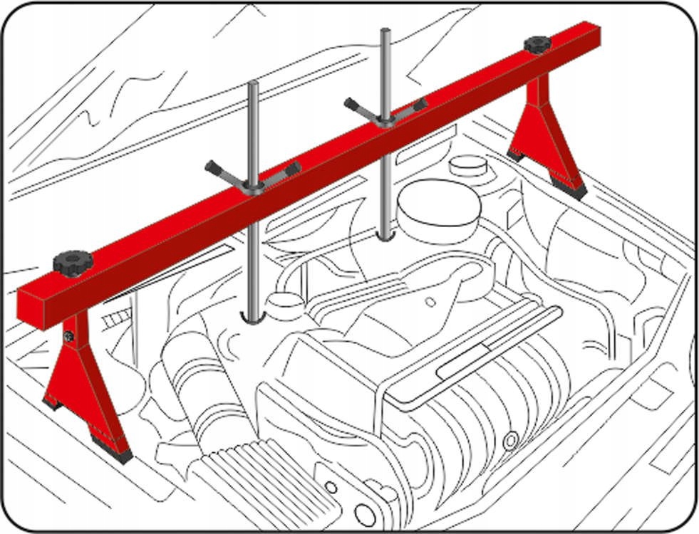 BELKA DO PODWIESZ. SILNIKA UDZWIG 500KG Belka do podwieszania silnika Marka Yato